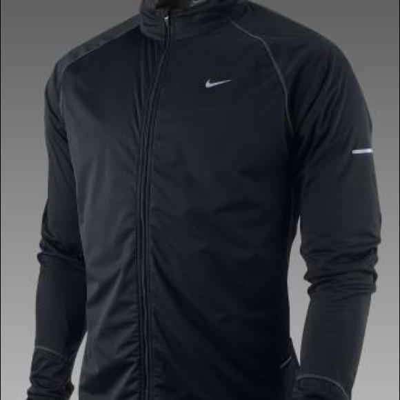 nike men's element shield full zip running jacket